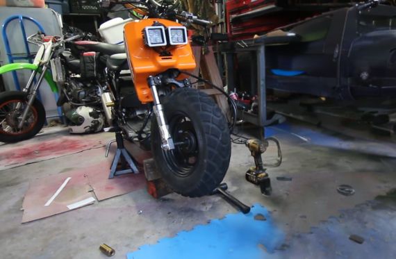 honda ruckus suspension upgrade