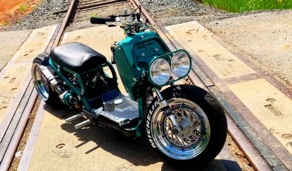 turbo honda ruckus custom