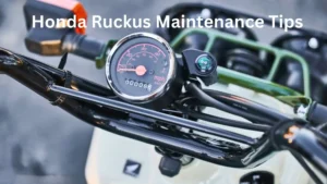 Honda ruckus maintainenace tips