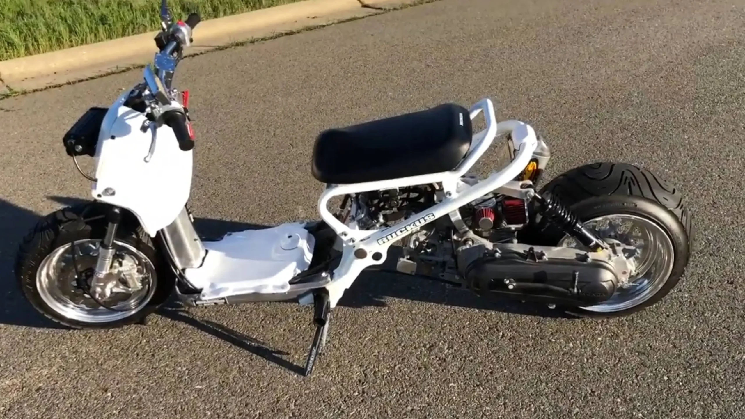 honda ruckus stretched