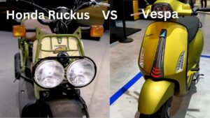 Honda ruckus vs Vespa