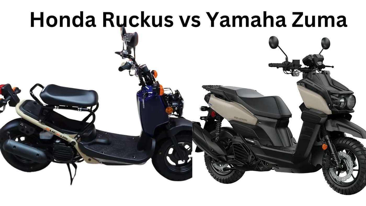 Honda Ruckus vs Yamaha Zuma