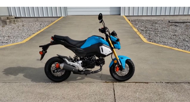 2019 Honda Grom Blue Raspberry