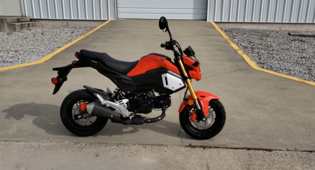 2019 Honda Grom Cherry Red