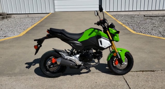 2019 Honda Grom Incredible Green