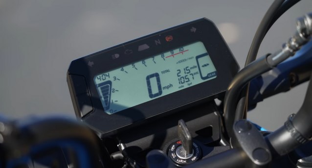 2022 honda grom meter with  LCD display