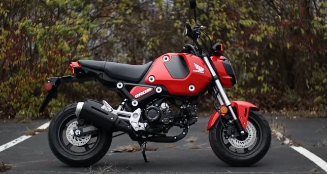 2024 honda grom standard red color