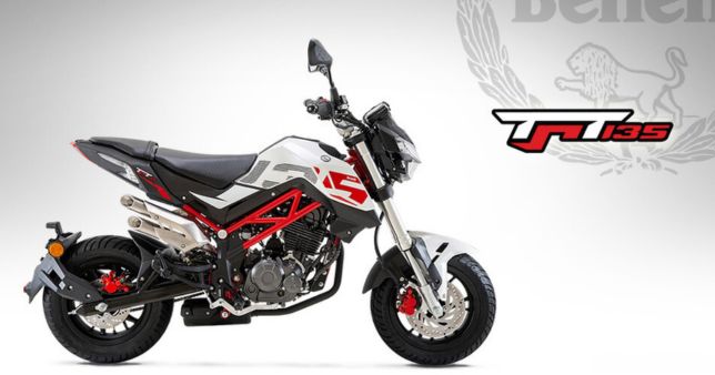 Benelli TNT 135 white color