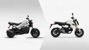 Honda Navi vs Grom