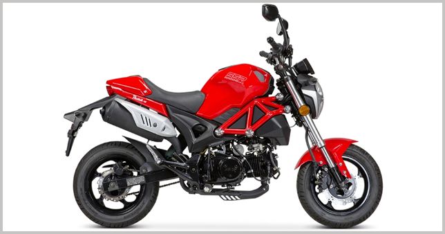 SSR Razkull 125 red color
