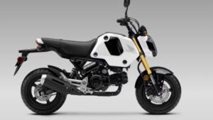 2024 honda grom abs pearl white