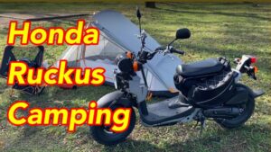 honda ruckus camping