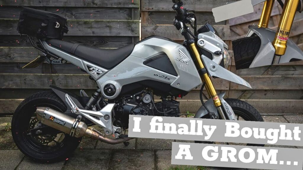 honda grom adventure build