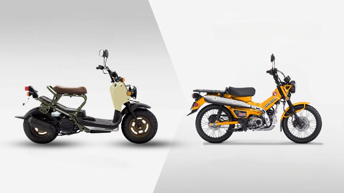 honda ruckus vs trail 125